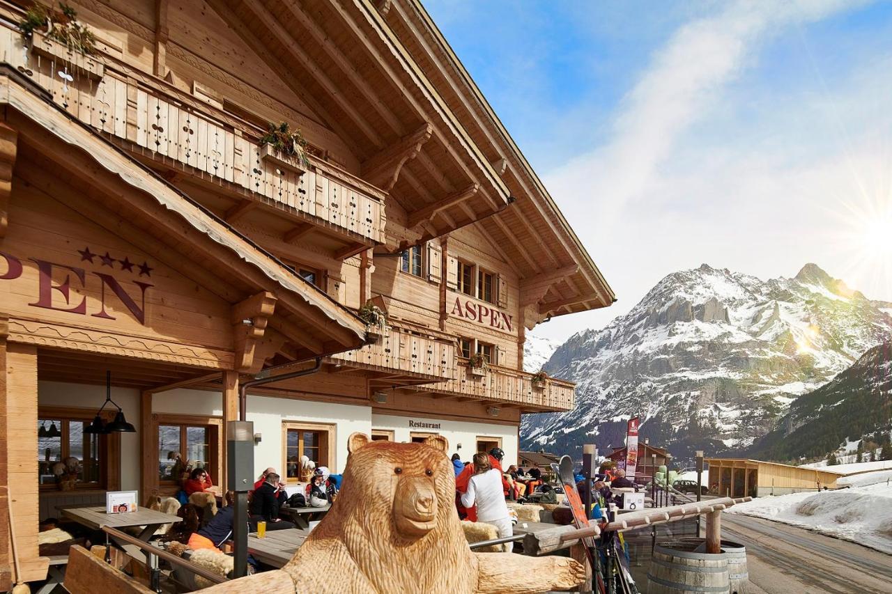 Aspen Alpine Lifestyle Hotel Grindelwald Exterior foto